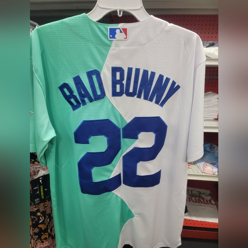 Bad Bunny Dodgers Celebrity Jersey